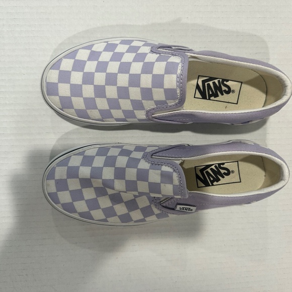 Vans checkered purple - Picture 1 of 4